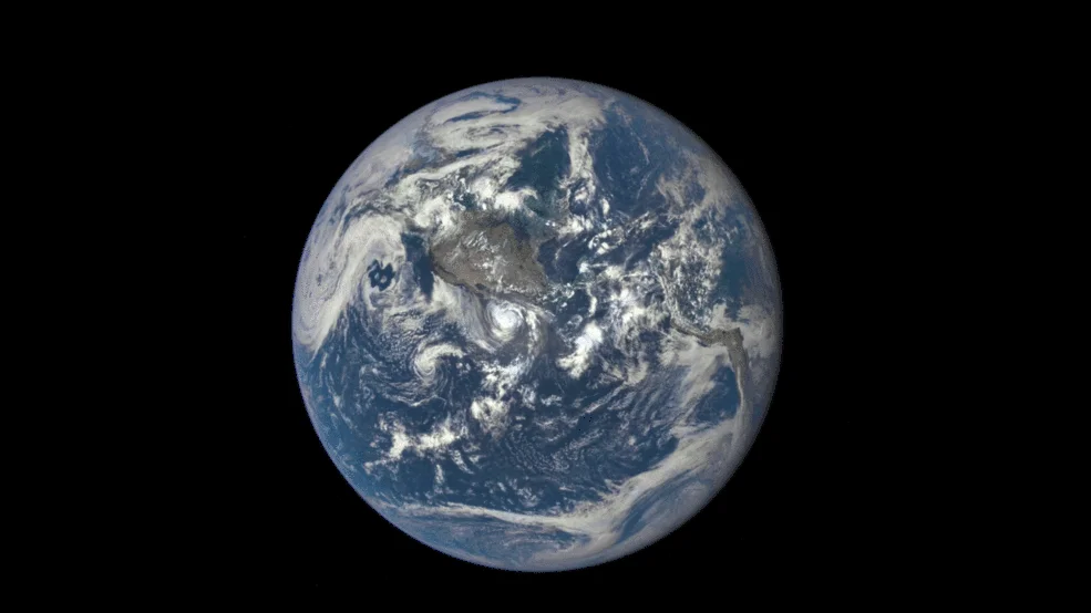 rotating earth gif